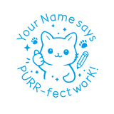 Load image into Gallery viewer, Teacher Stamps - Cat