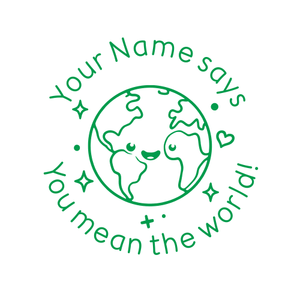 Earth Teacher Stamps