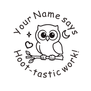 Teacher Stamps - Owl