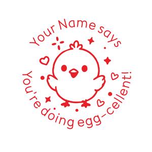 Teacher Stamps - Chicken
