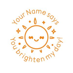 Teacher Stamps - Sun