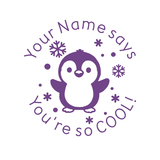 Load image into Gallery viewer, Teacher Stamps - Penguin