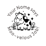 Load image into Gallery viewer, Teacher Stamps - Cow
