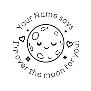 Teacher Stamps - Moon