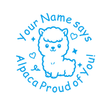 Load image into Gallery viewer, Teacher Stamps - Alpaca