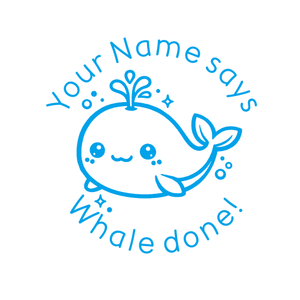 Teacher Stamps - Whale