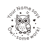 Load image into Gallery viewer, Teacher Stamps - Owl