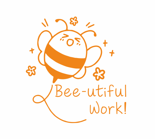 Bee Utiful Work Stamp Stampso