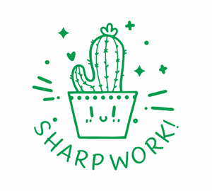 Sharp Work Stamp