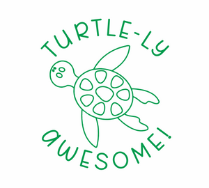 TURTLE-LY Awesome Stamp