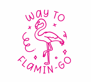 Way To Flamingo Stamp