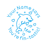 Load image into Gallery viewer, Teacher Stamps -Dolphin