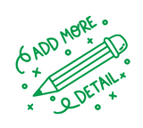 Load image into Gallery viewer, Add More Detail Stamp