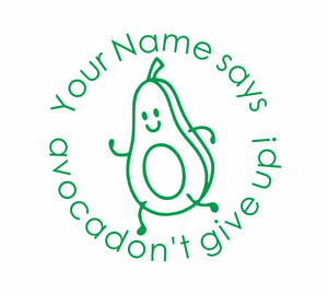 Avocado Stamp