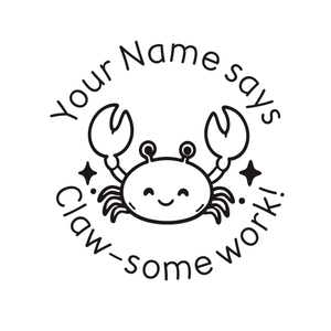 Teacher Stamps - Crab