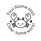 Load image into Gallery viewer, Teacher Stamps - Crab