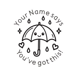 Teacher Stamps - Umbrella