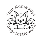 Load image into Gallery viewer, Bat Teacher Stamps