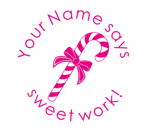 Christmas Stamp Candy