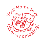 Load image into Gallery viewer, Teacher Stamps - Otter