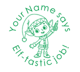 Load image into Gallery viewer, Christmas Stamp Elf