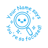 Load image into Gallery viewer, Teacher Stamps - Magnifying Glass