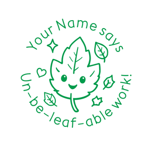 Teacher Stamps -Leaf