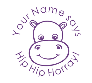 Hippo Stamp