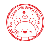 Load image into Gallery viewer, I Love This Beary Much Teacher Stamp