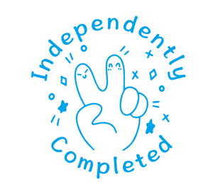 Independently Completed Teacher Stamp