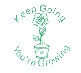 Load image into Gallery viewer, Keep Going, You are Growing Stamp