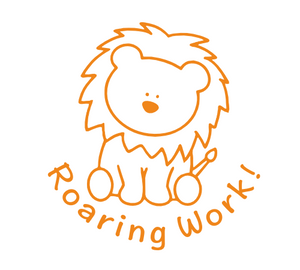 Roaring Work Teacher Stamp