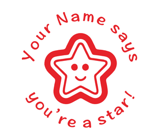 You're A Star Teacher Stamp