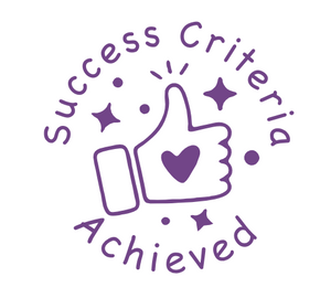 Success Criteria Achieved Stamp