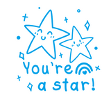 Load image into Gallery viewer, You&#39;re a Star Stamp