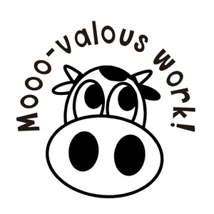 Mooo-valous Cow
