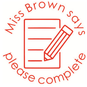 Please Complete Stamp