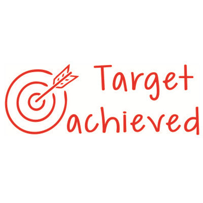 Over Target Stamp Target achieved! – stampso