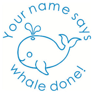 Whale Done Stamp