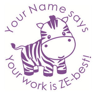 Zebra stamps