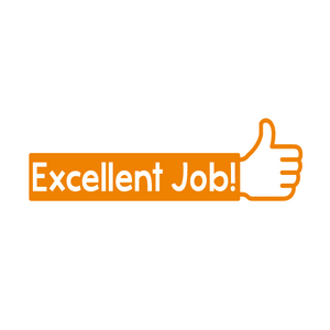 Thumb up Excellent job!