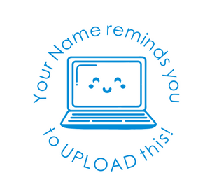 Laptop upload Stamps