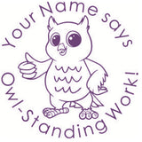Load image into Gallery viewer, Owl-standing Stamps